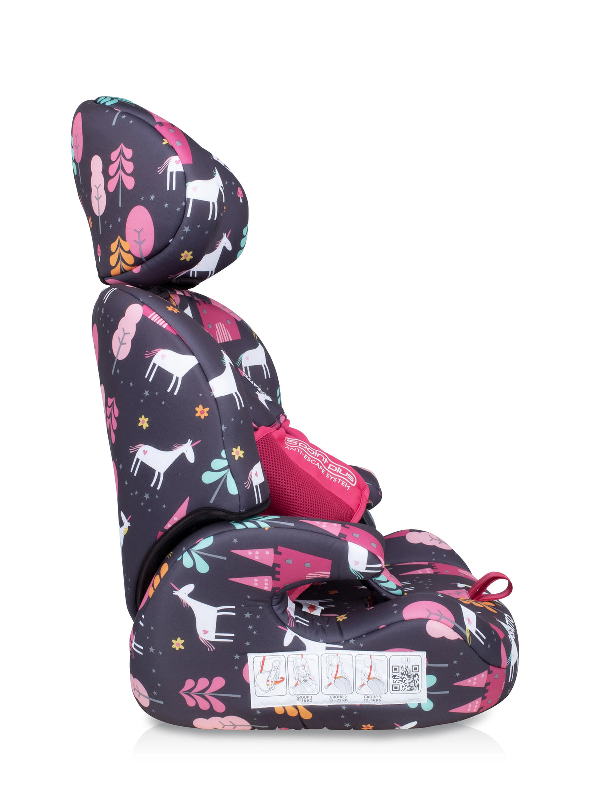 Cosatto Zoomi 123 Car Seat - Unicorn Land *SEPTEMBER OFFER