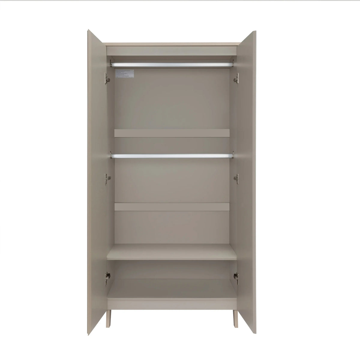 Babymore Mira Nursery Wardrobe – Cashmere Warm Oak