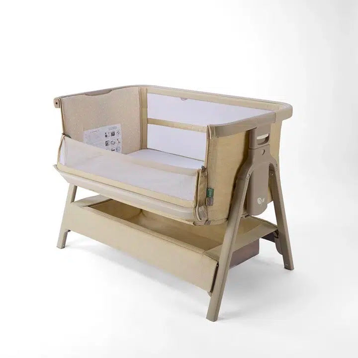 Tutti Bambini Cozee Zen Bedside Crib – Sand
