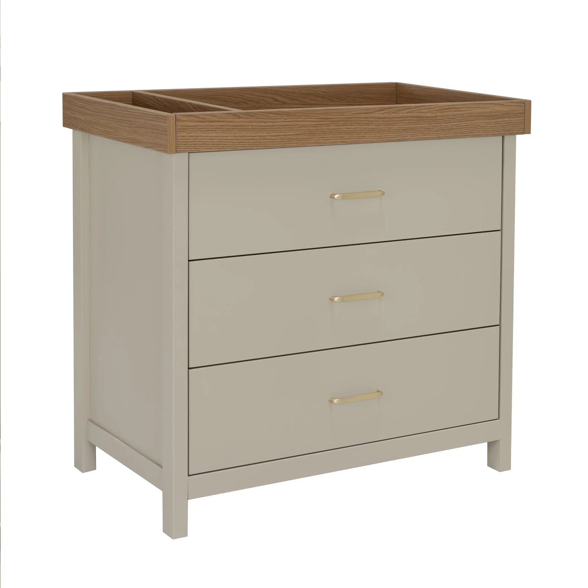 Babymore Mira 2 piece nursery room set - cashmere warm oak