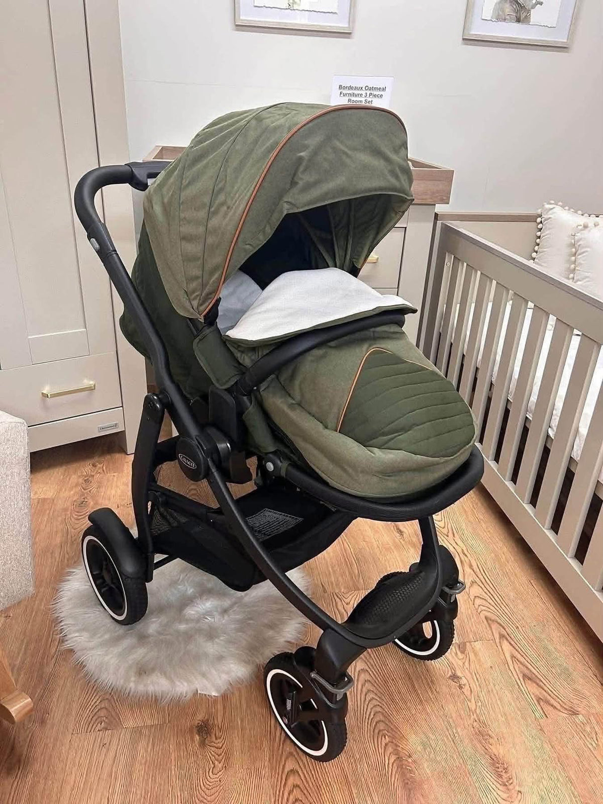 Graco xt pushchair & carrycot - ex display
