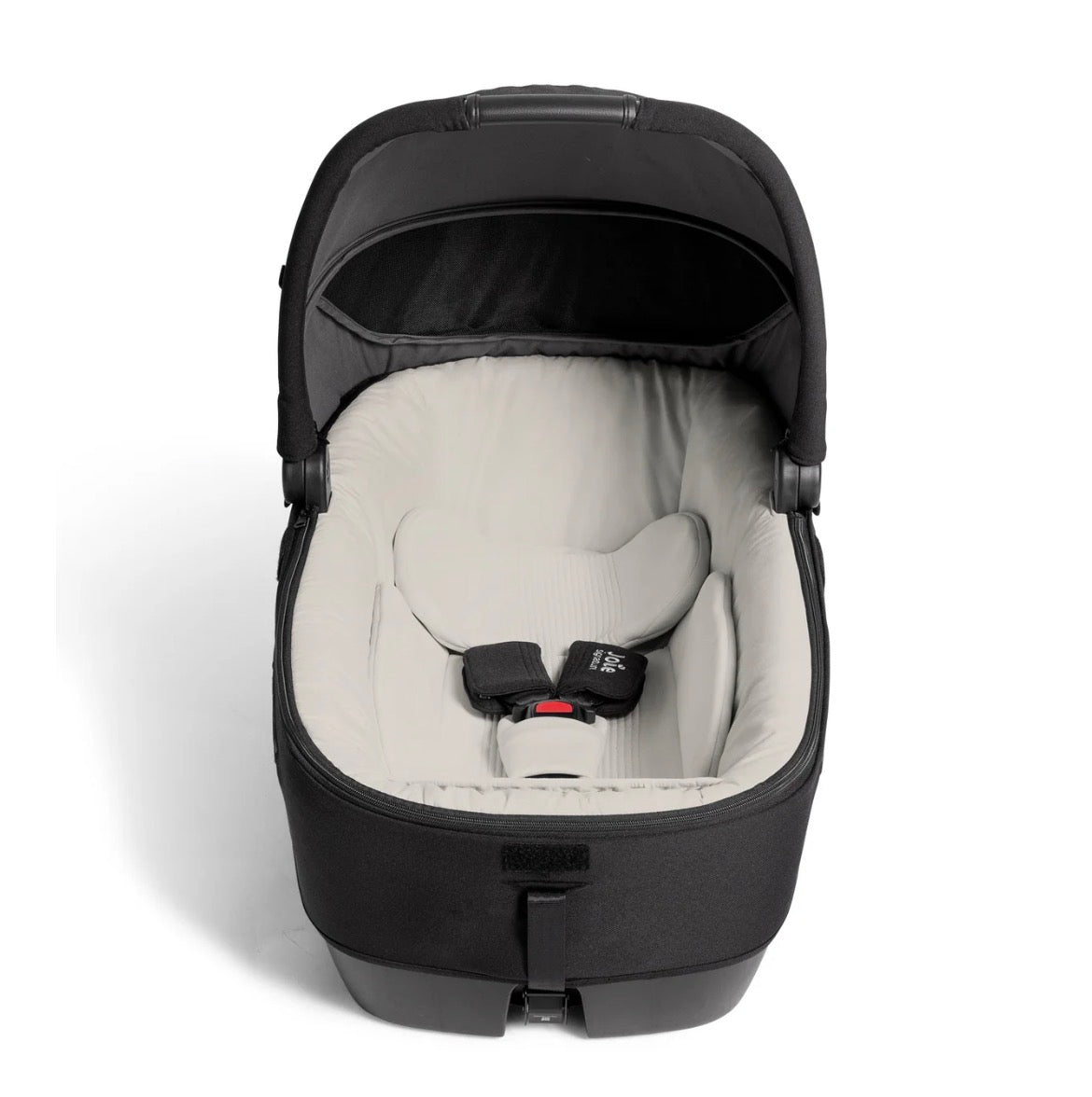 Joie Calmi R129 SIGNATURE Carrycot & Encore Base in Eclipse - OPEN BOX BIRMINGHAM STORE