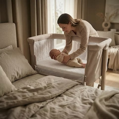 Red kite rockabye crib