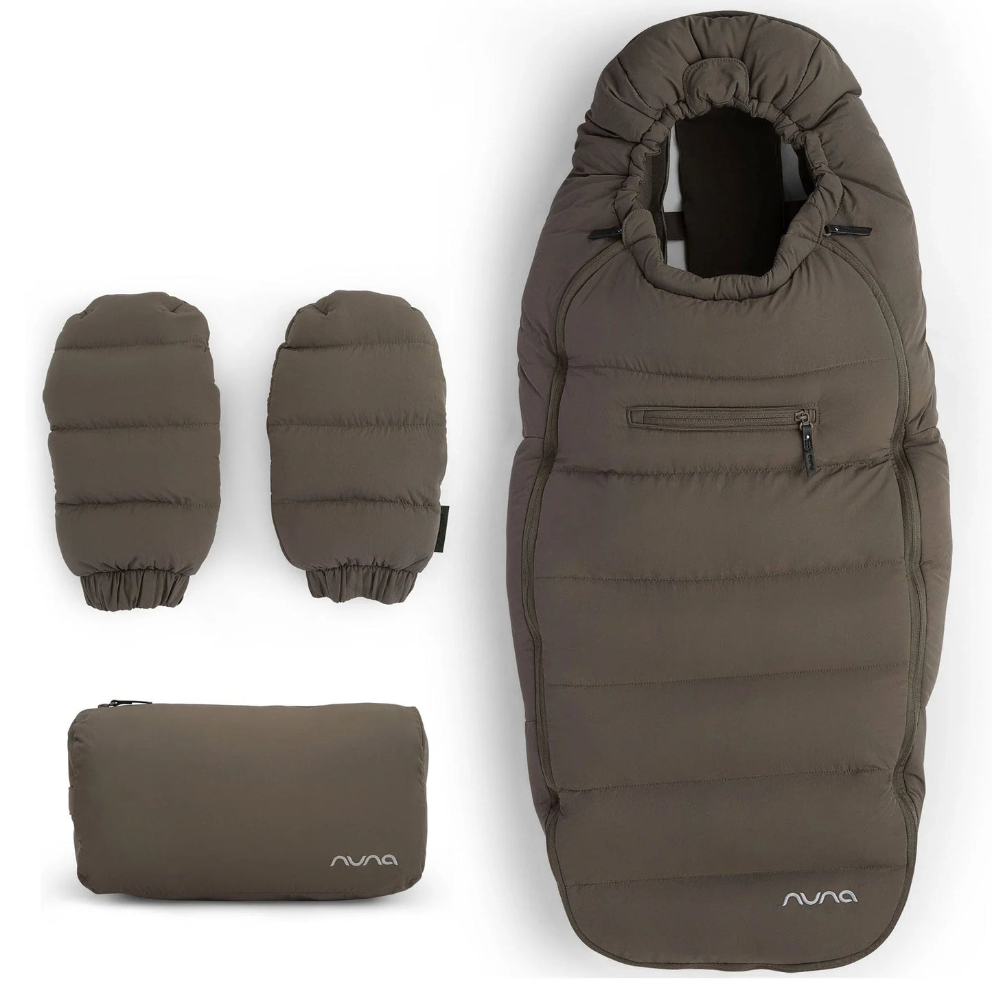 Nuna TRIV Next ARRA FLEX bundle - Chestnut FREE winter set