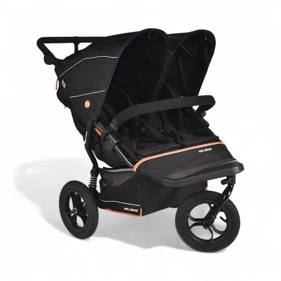 Nipper Double V6 Newborn and Toddler Bundle Summit Black Pre Order