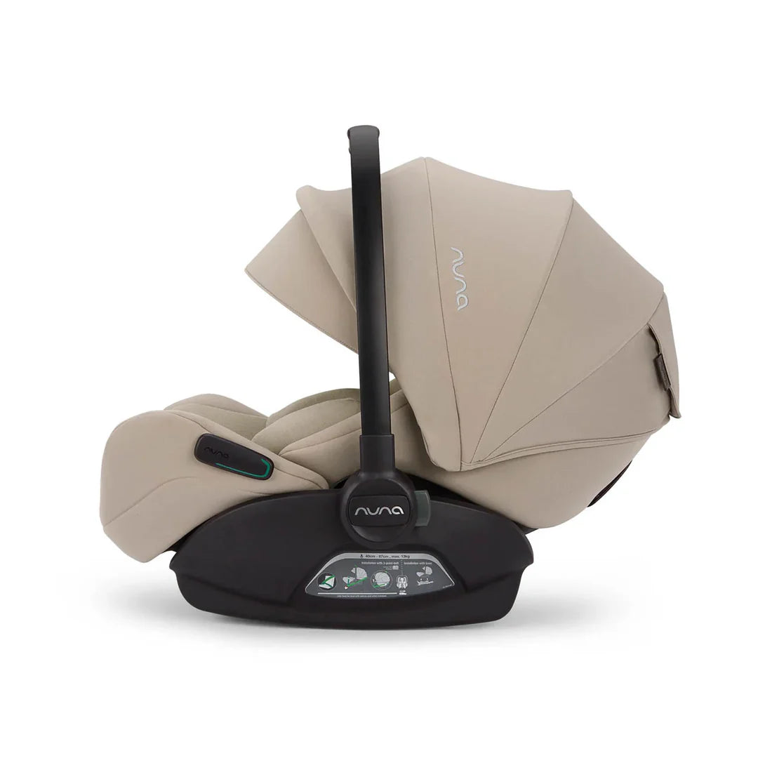Nuna MIXX Next Pushchair, MIXX Next Carrycot, ARRA Flex Car Seat and BASE Curv Bundle, Chateau FREE Carrycot stand
