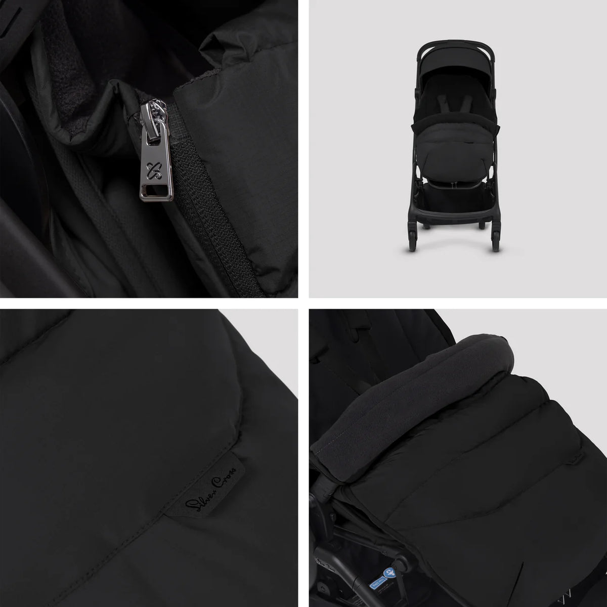 Silver Cross Nia Footmuff Onyx