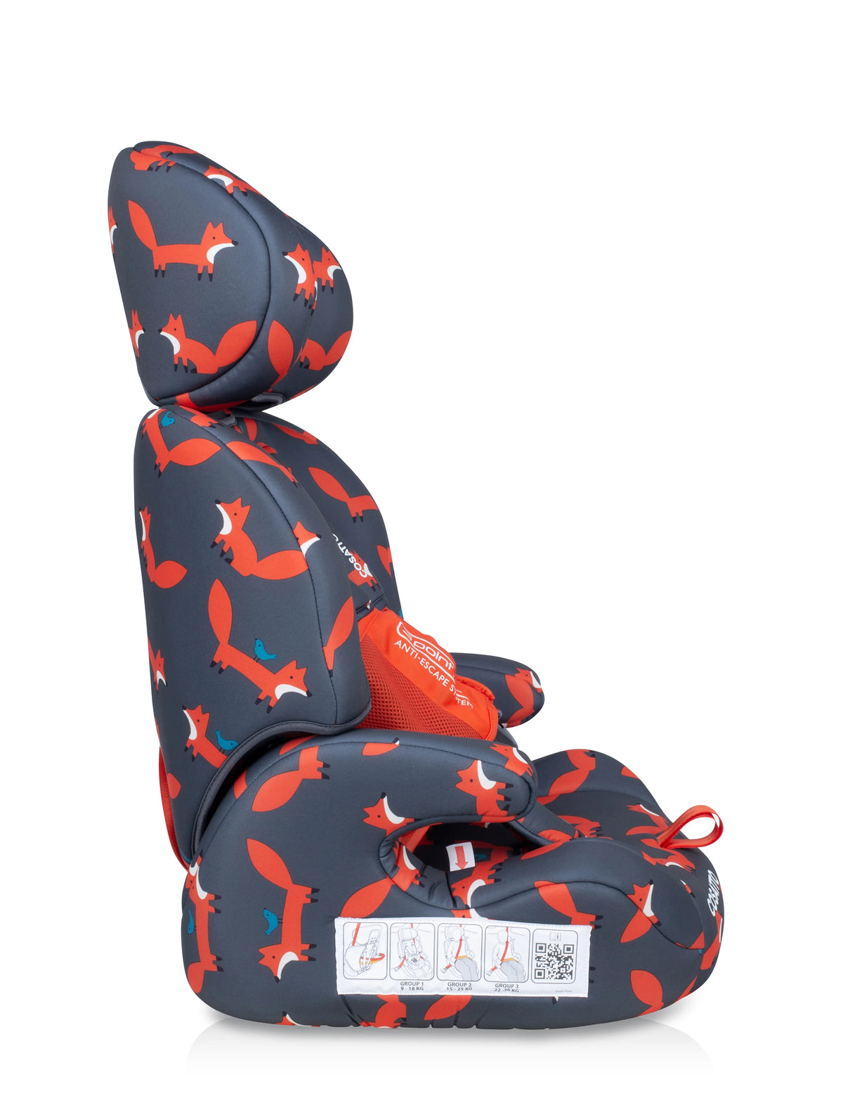 Cosatto Zoomi 123 Car Seat - Charcoal Mister Fox