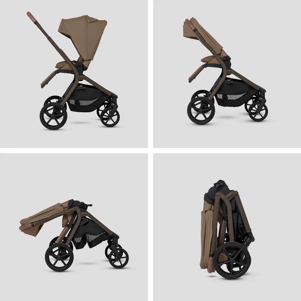 Silver Cross Breez Maple Travel System Ultimate 360 Infant Carrier Bundle (12 piece) Black Car Seat