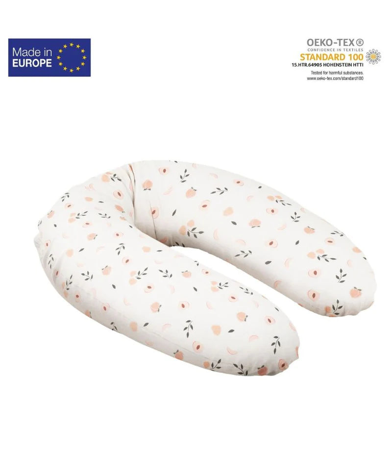Doomoo Buddy Pregnancy Pillow Microbead Peaches
