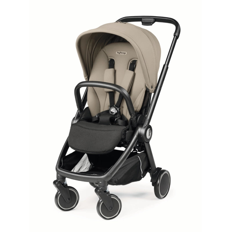 Peg Perego City Loop Chassis, Seat Unit & Primo Viaggio Car Seat Bundle - Vanilla Blend