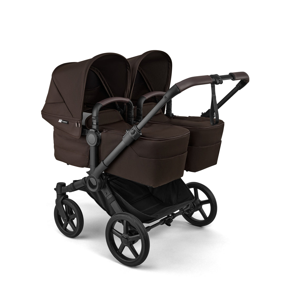 Bugaboo Donkey 6 Twin Essential pushchair bundle Cocoa Brown