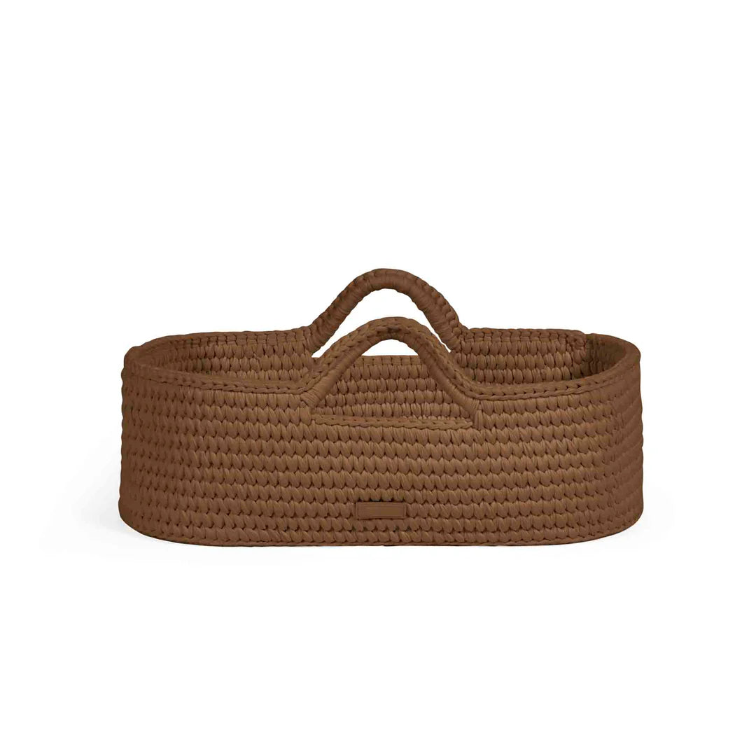 Ickle Bubba Nova Basket And Stand Crochet Tawny With White Stand