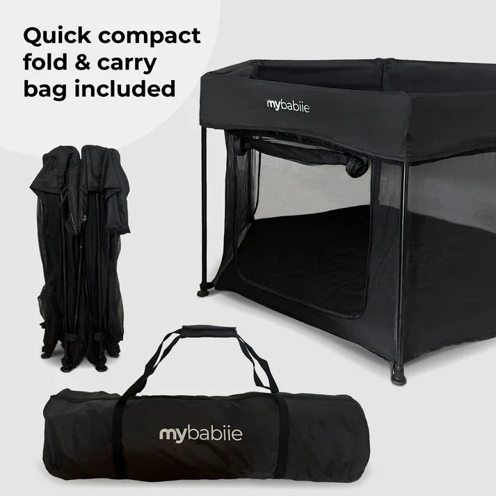 My Babiie Baby Play Pen – Black