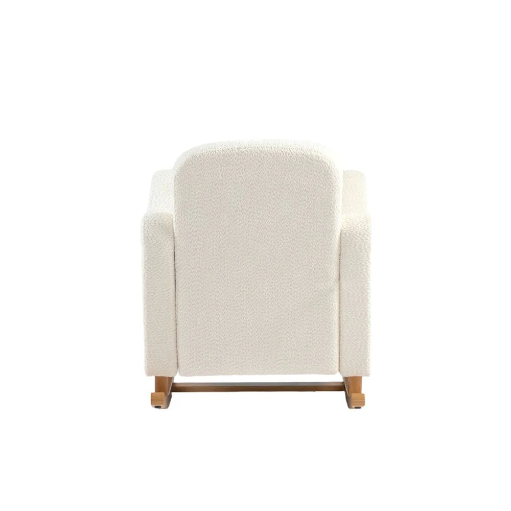 Bebe & Beyond Soother Nursing Chair – Boucle Collection Off White