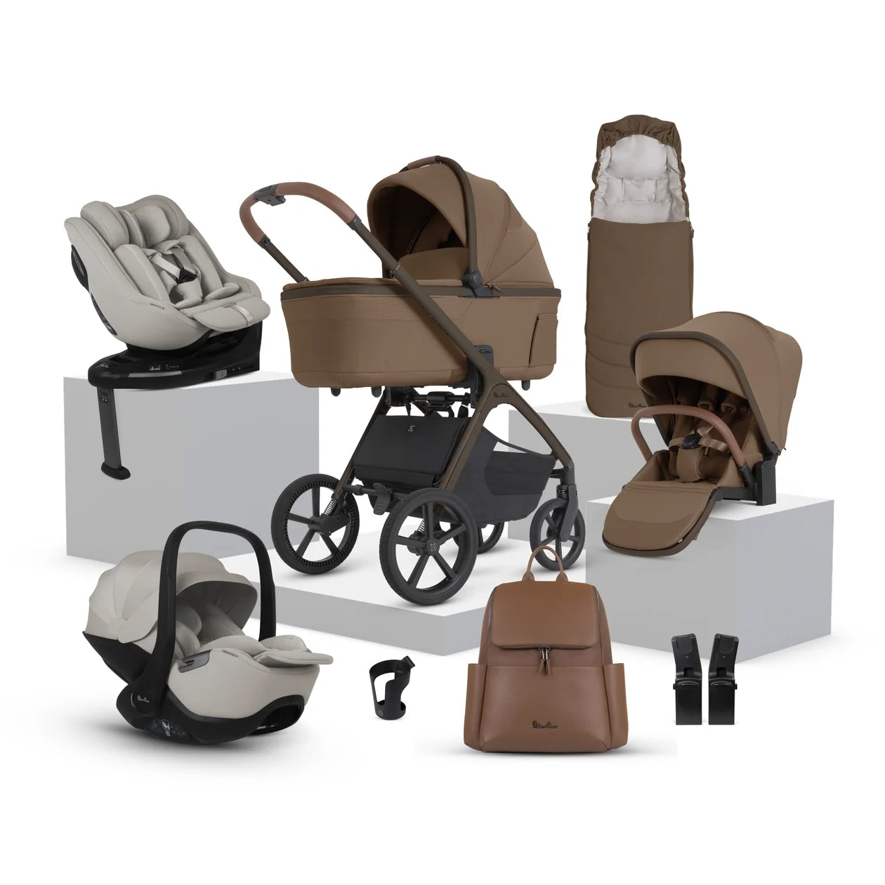 Silver Cross Cove 2 Ultimate family bundle Maple