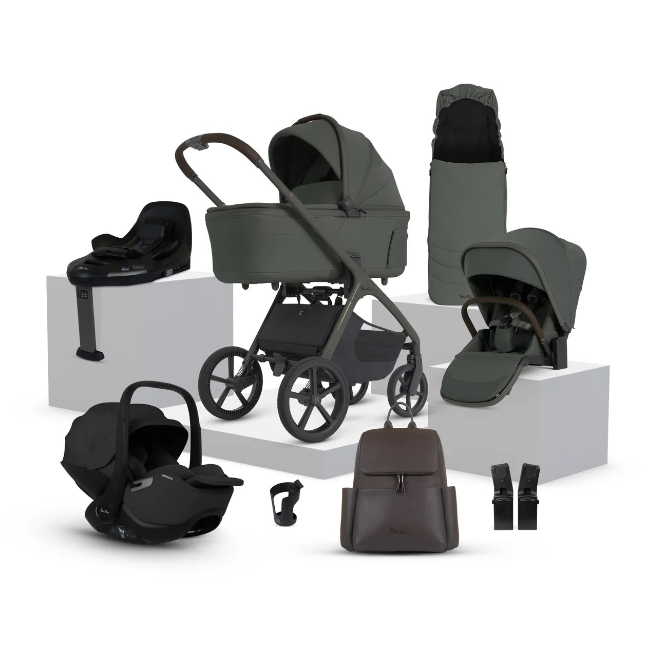 Silver Cross Cove 2 Ultimate 360 Bundle - Pewter