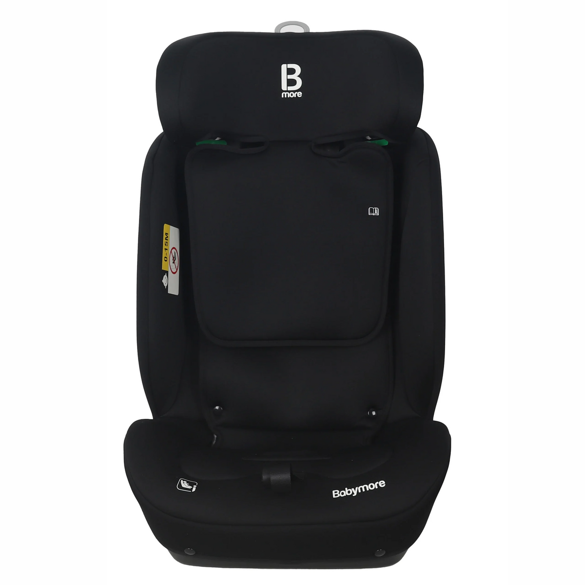 Babymore Hazel Car Seat i-Size 76-150cm 15 Months-12 Years – Black