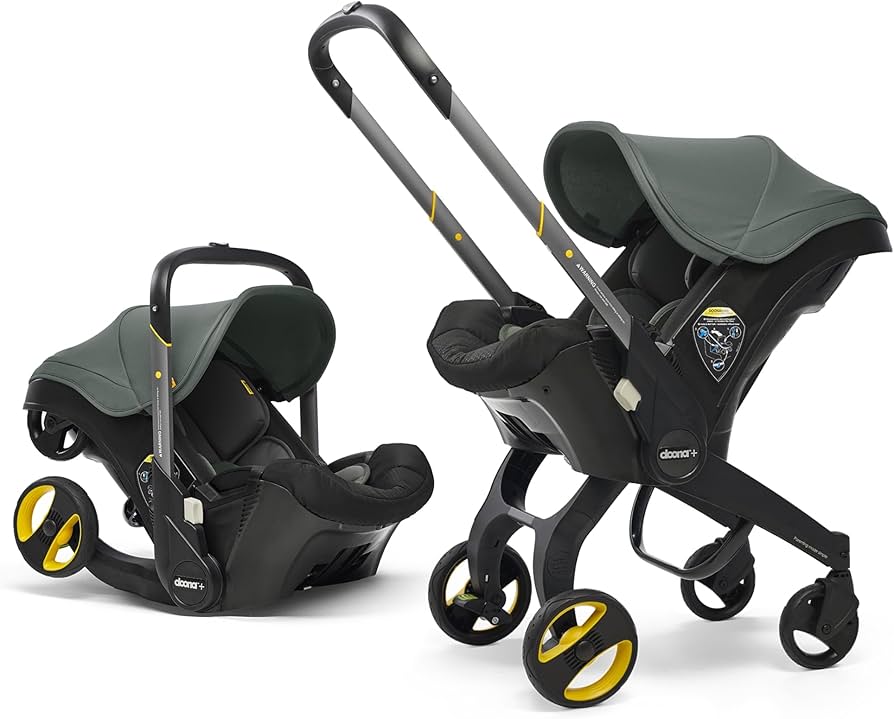 Doona+ Car Seat - Slate Green inc Seat Protector