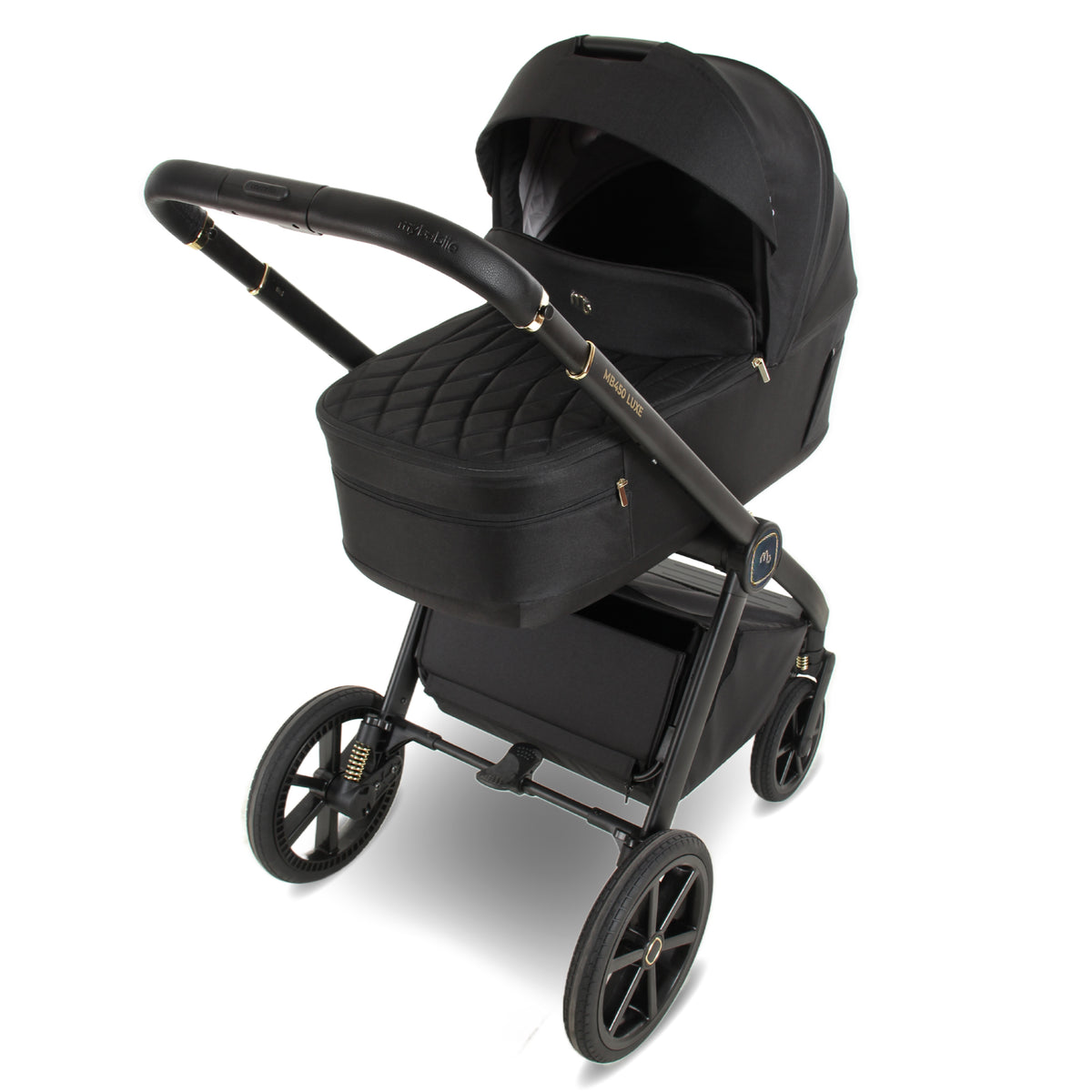 My Babiie MB450 LUXE 3-in-1 Travel System with Base - Black Pre Order