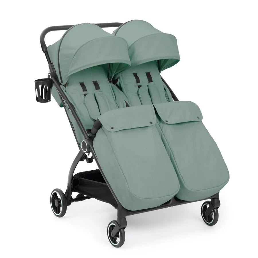 Ickle Bubba Aries Double Max Autofold Stroller, Sage