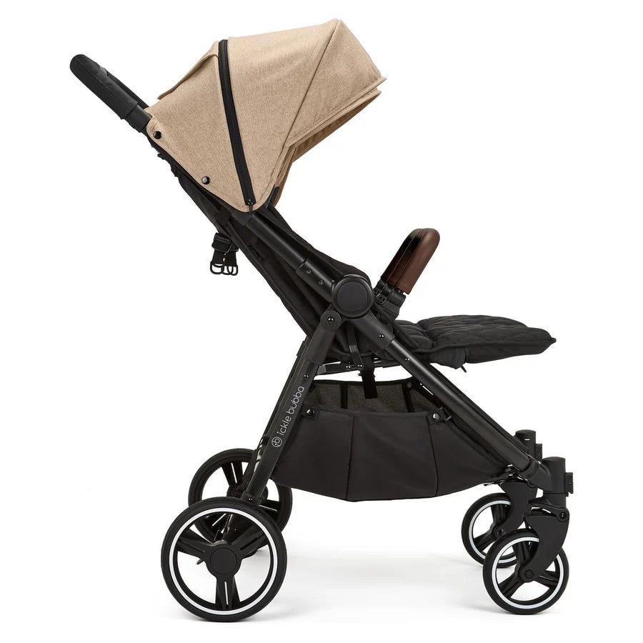 Ickle Bubba Venus Double Stroller - Biscuit