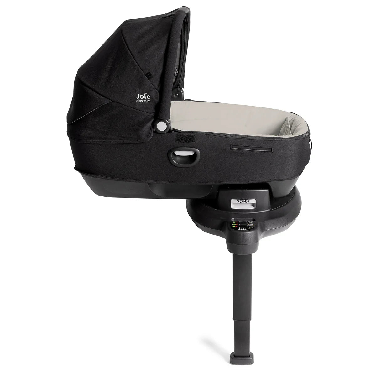 Joie Calmi R129 SIGNATURE Carrycot & Encore Base in Eclipse - OPEN BOX BIRMINGHAM STORE