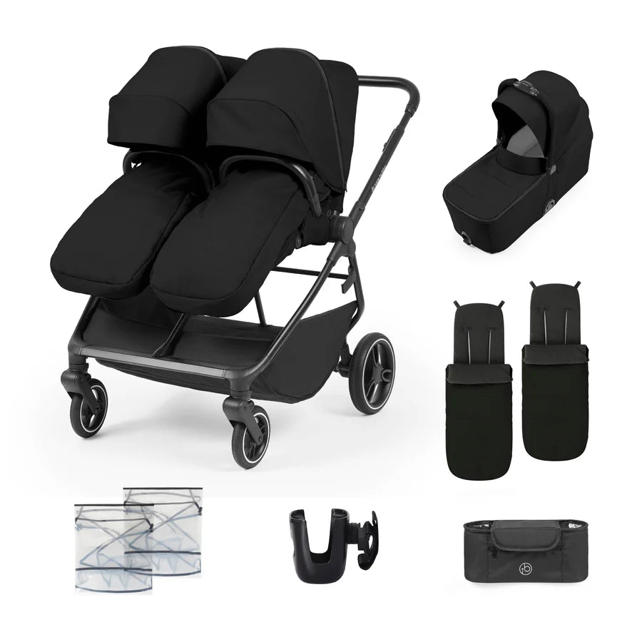 Ickle Bubba Altair Growing Families Stroller, Black * PRE ORDER BEGINNING OCTOBER