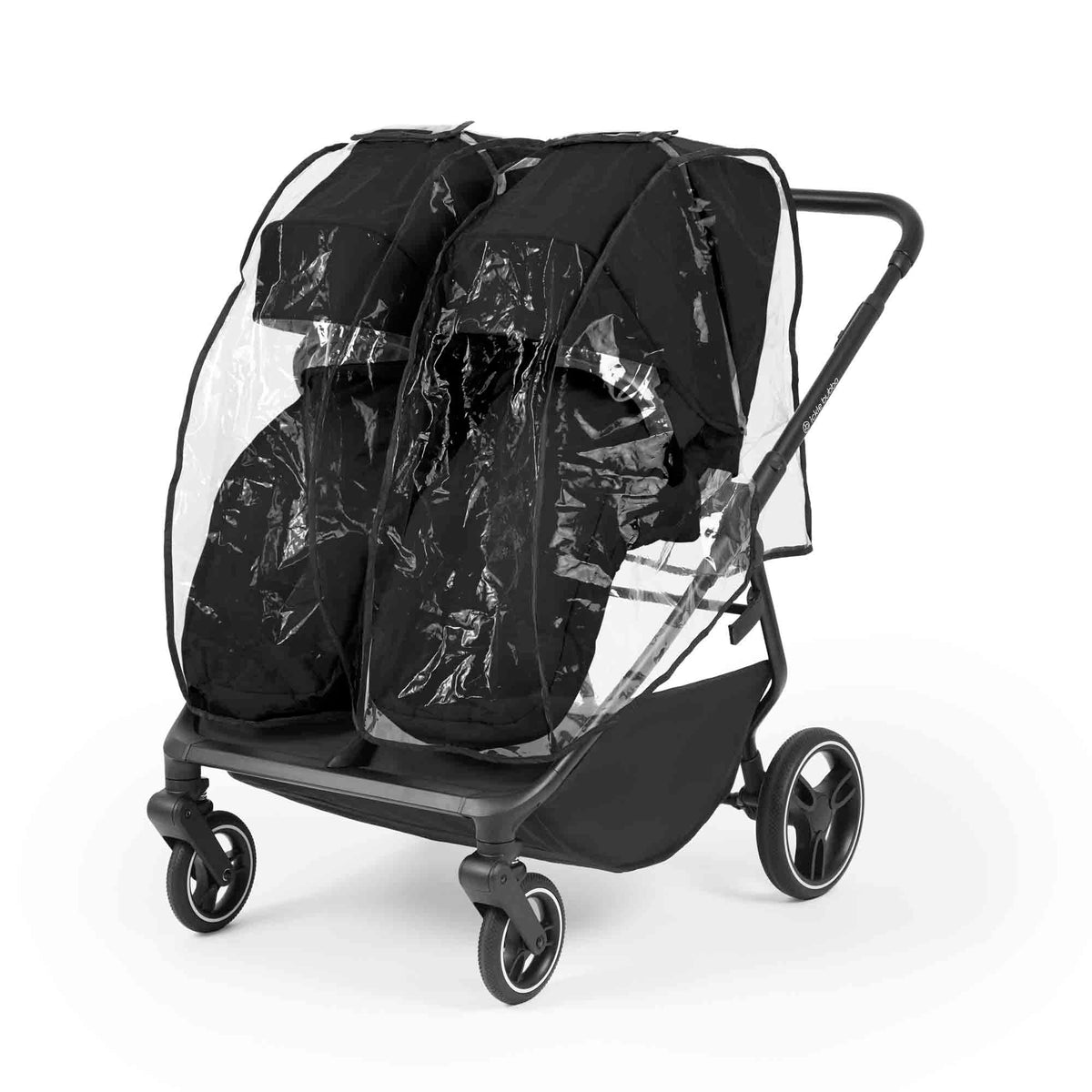 Ickle Bubba Altair Double Stroller, Black *PRE ORDER BEGINNING OCTOBER