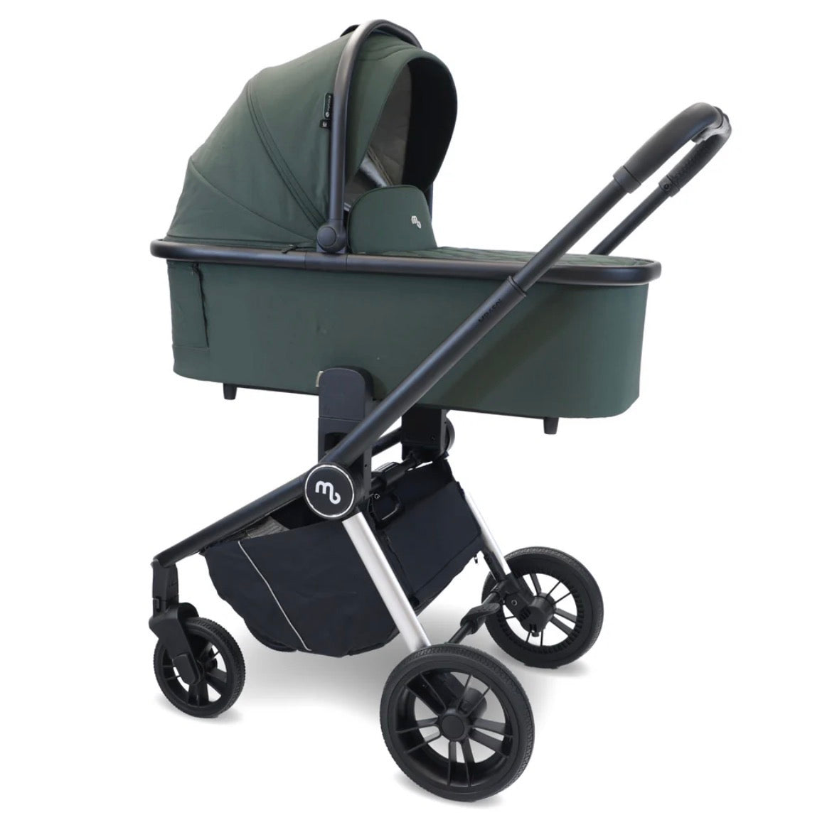 My Babiie Mb450i Forest Green With Isofix Base