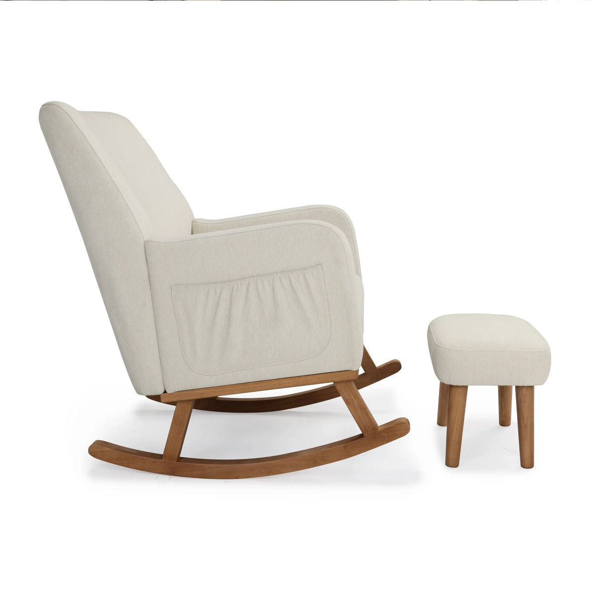 Babymore Callie Nursing Chair - Ivory