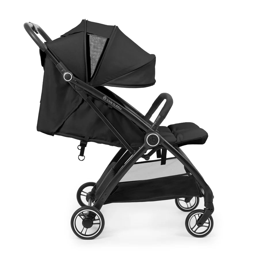 Ickle Bubba Aries Double prime  Autofold Stroller, Graphite Grey