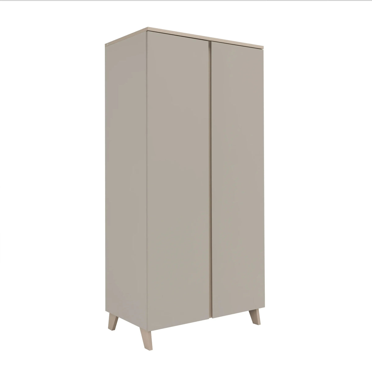 Babymore Mira Nursery Wardrobe – Cashmere Warm Oak