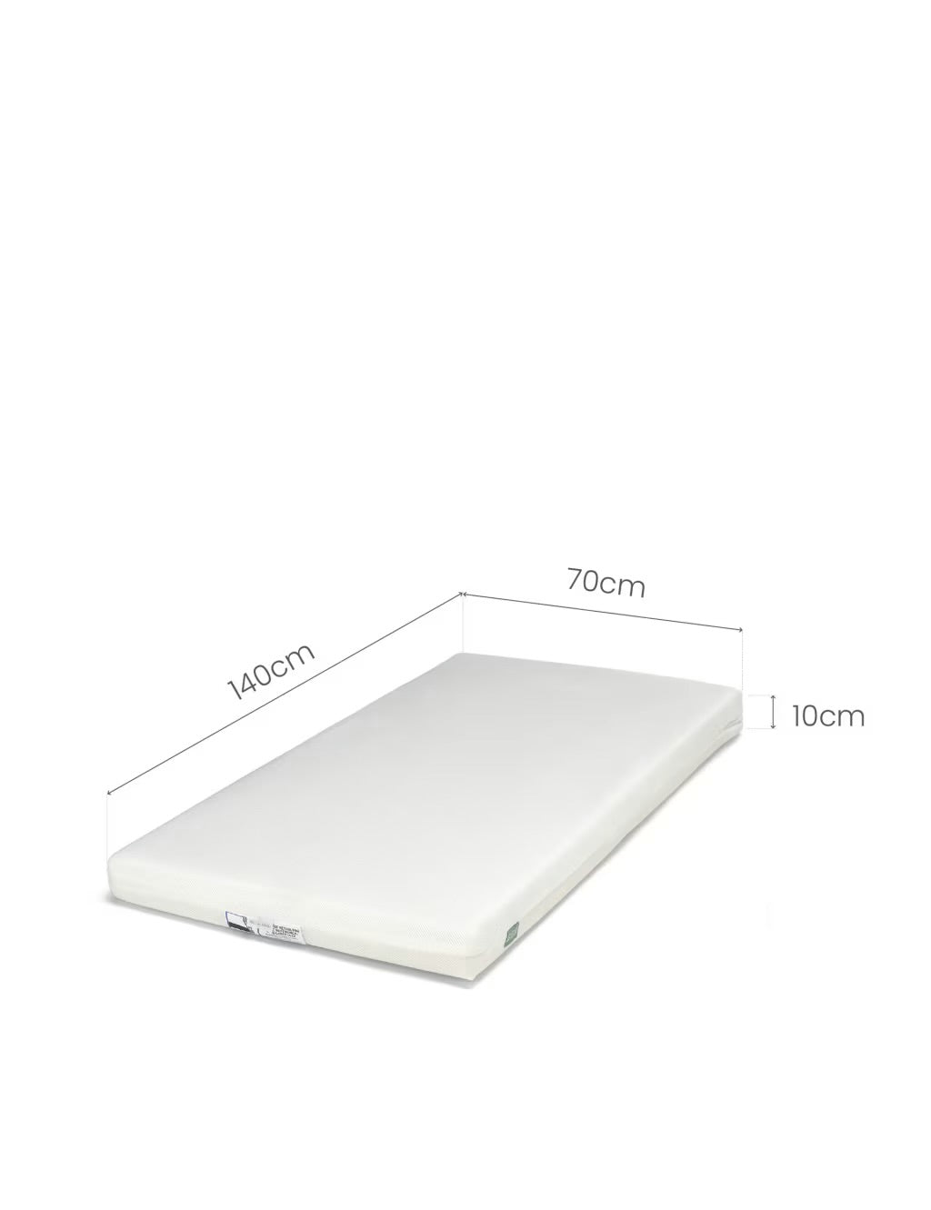 Foam Mattress - 140 x 70cm Cot Bed Size