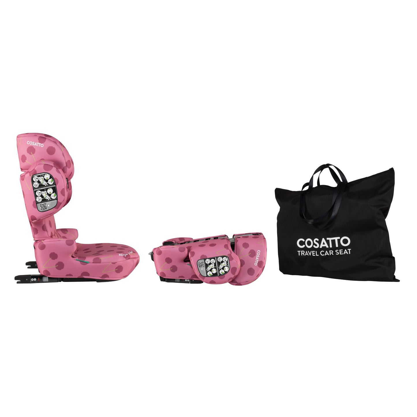Cosatto Ninja i-Go R129 Travel Car Seat Cherry Pie