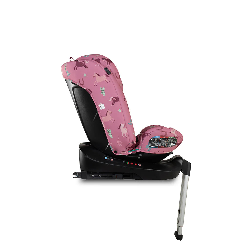Cosatto Get Set Grow Plus i-Size 360 Car Seat - Pony Party