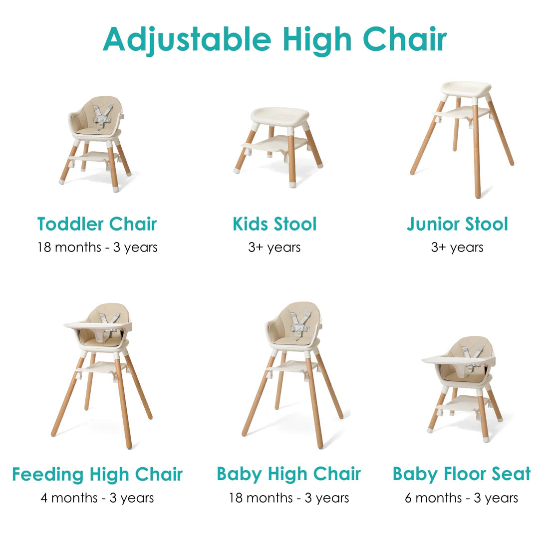 Clair de lune highchair -BIRMINGHAM STORE