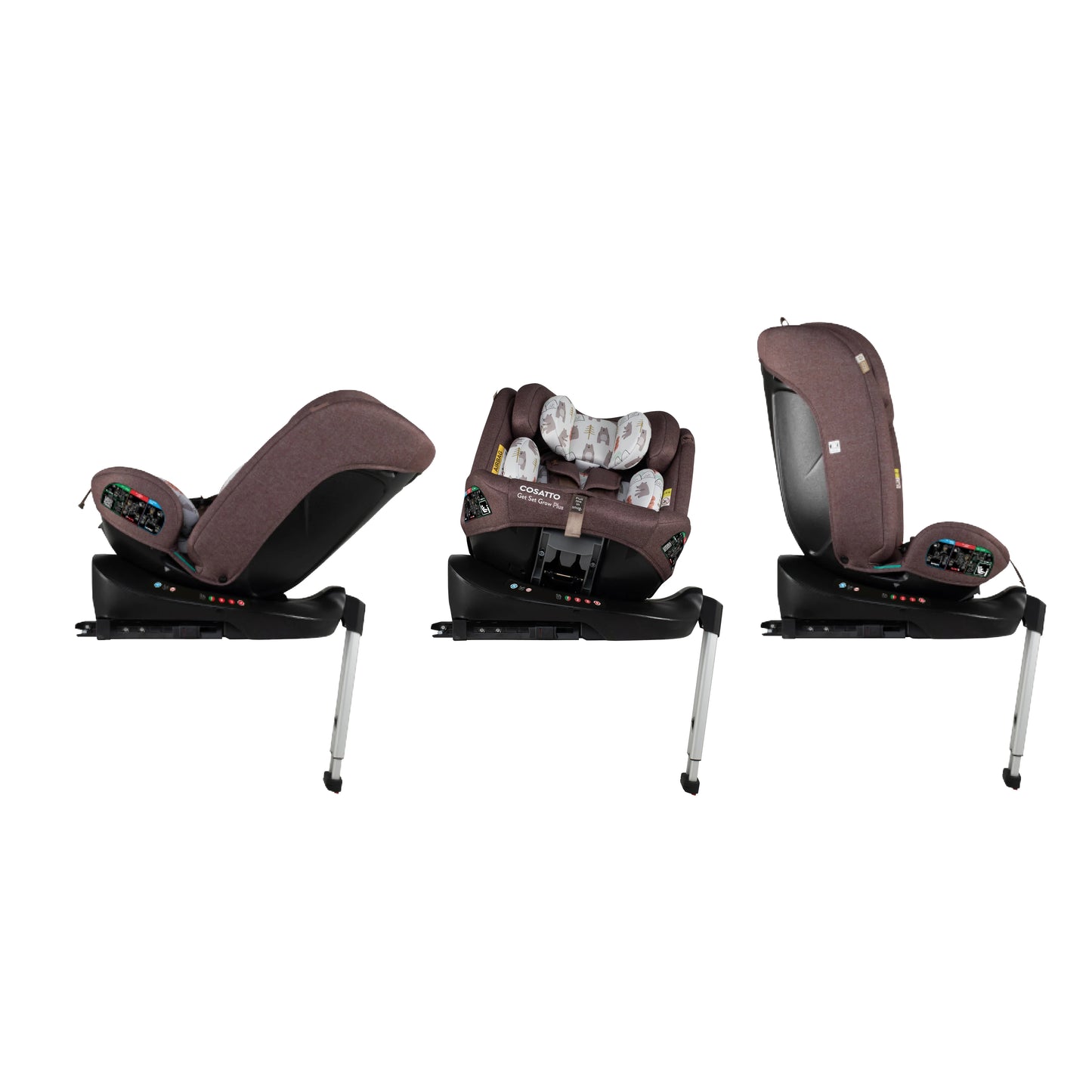 Cosatto Get Set Grow Plus i-Size 360 Car Seat - Bear Hug