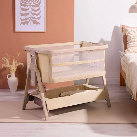 Tutti Bambini Cozee Zen Bedside Crib – Sand