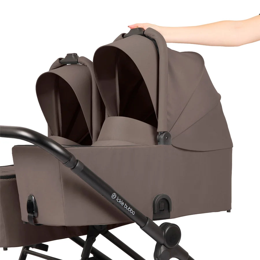 Ickle Bubba Altair Twin Stroller, Mink * PRE ORDER BEGINNING OCTOBER