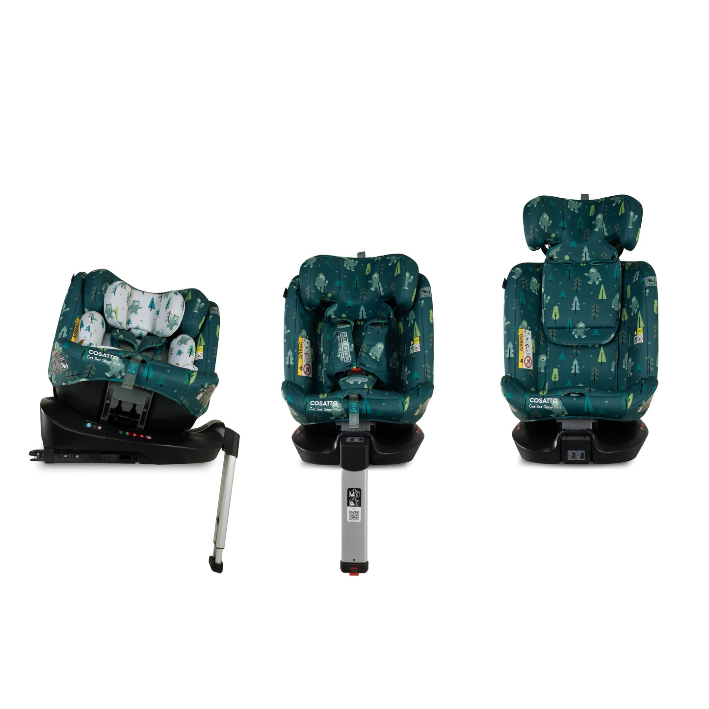 Cosatto Get Set Grow Plus i-Size 360 Car Seat - Yeti