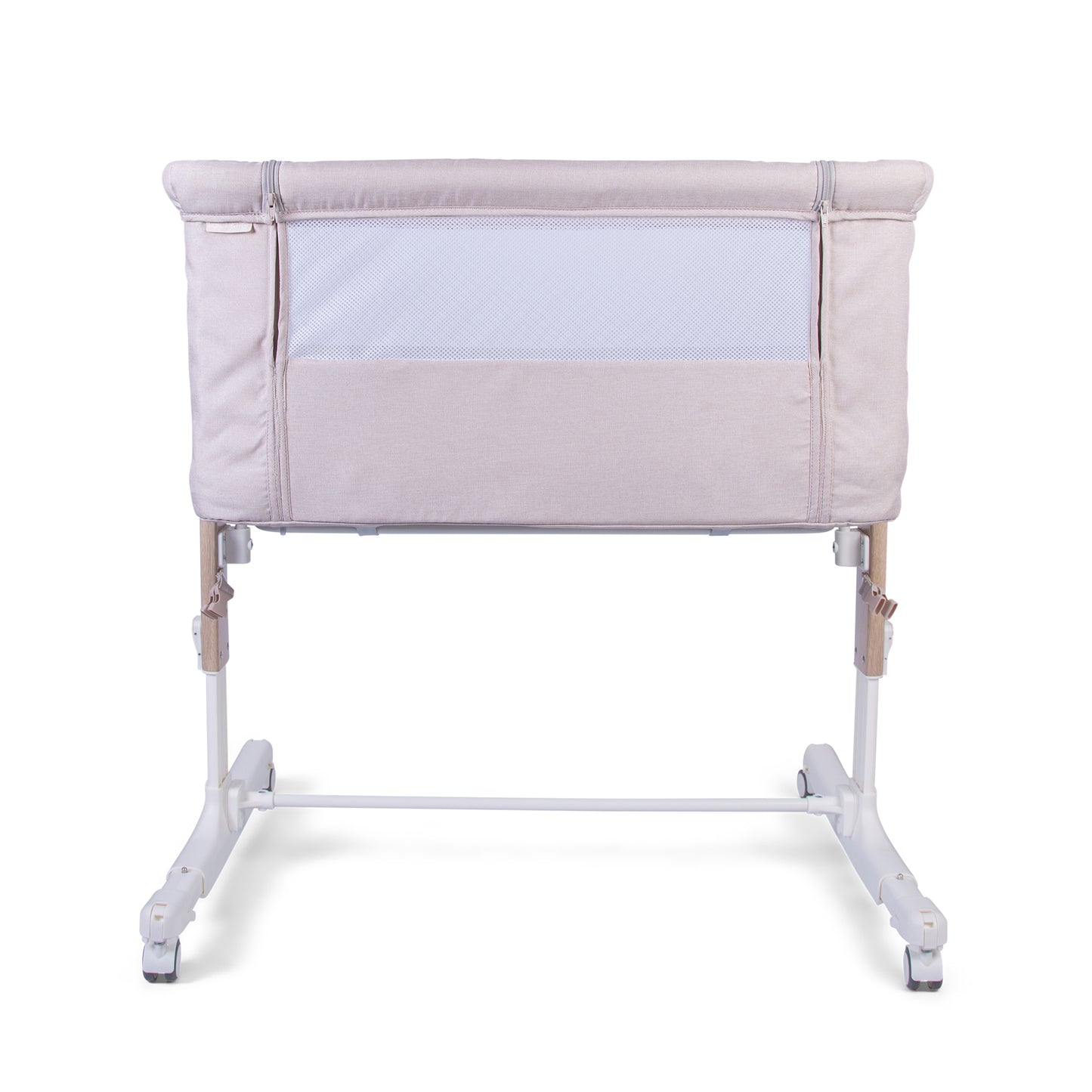 Redkite Rockabye Bedside Crib - Oatmeal