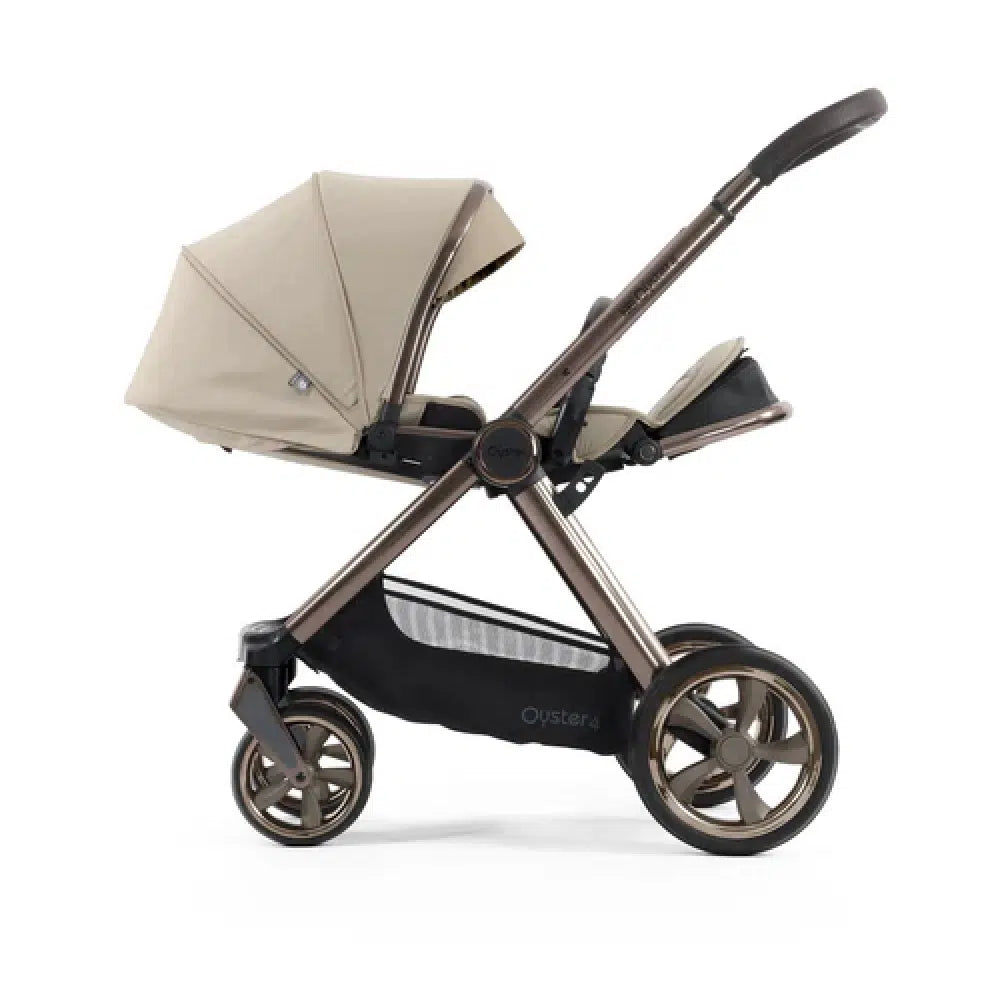 Oyster 4  Luxury Bundle With Maxi-Cosi Cabriofix Car Seat & Base ~ Buttermilk *check availability before ordering