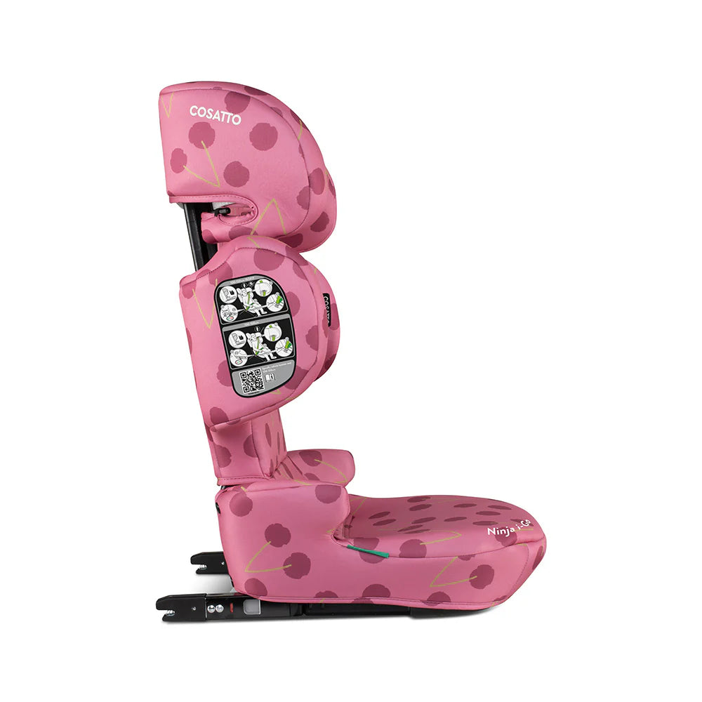 Cosatto Ninja i-Go R129 Travel Car Seat Cherry Pie