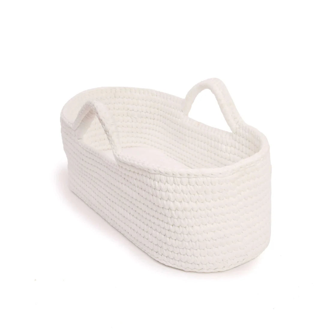 Clair De Lune Crochet Moses Basket With Stand