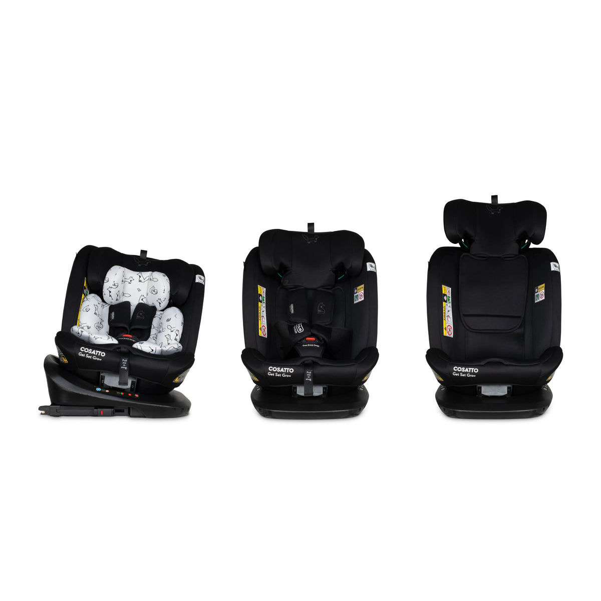 Cosatto Get Set Grow i-Size Car Seat Foxed