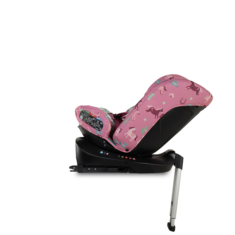 Cosatto Get Set Grow Plus i-Size 360 Car Seat - Pony Party