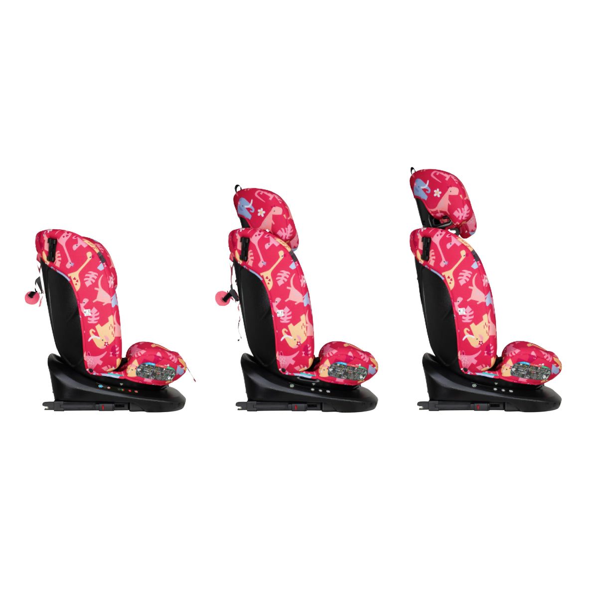 Cosatto Get Set Grow i-Size Car Seat Dino Delite