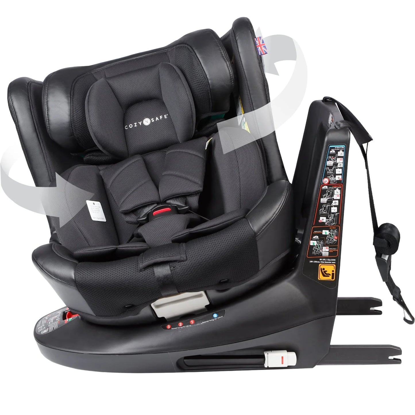 Cozy n safe Comet+ i-Size 360 ~ Jet ~ Birmingham store