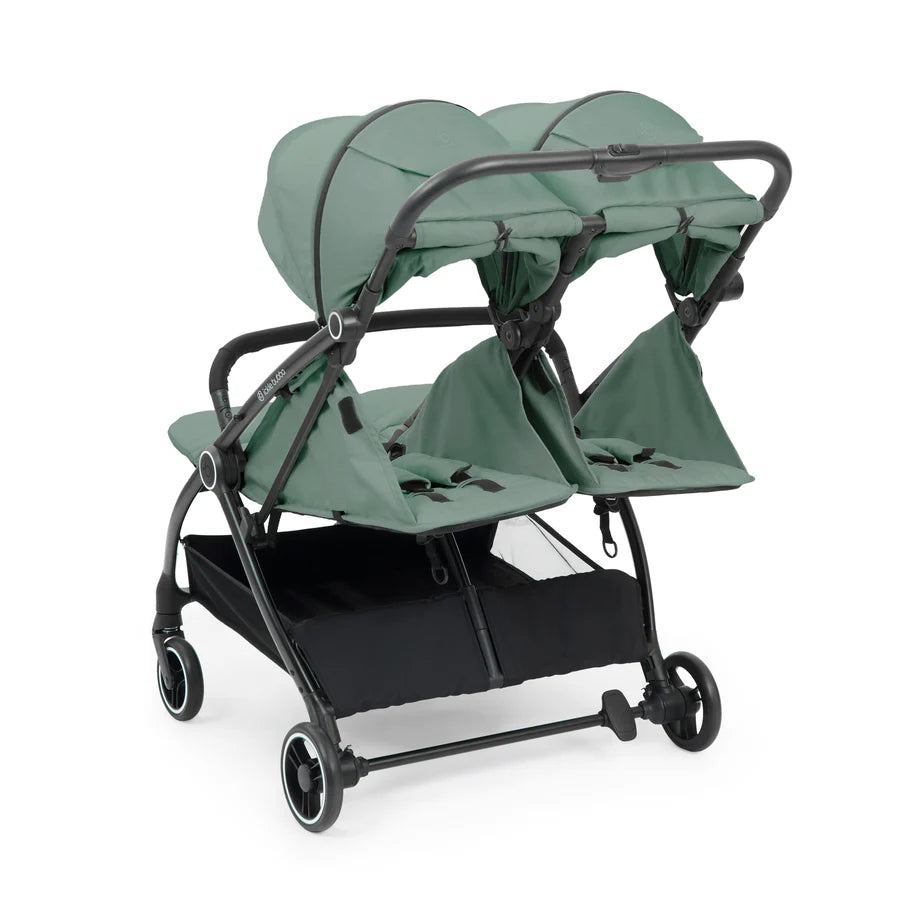 Ickle Bubba Aries Double Max Autofold Stroller, Sage